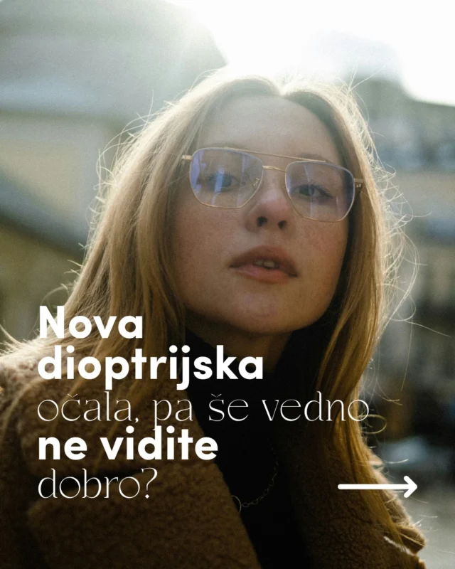 Nova dioptrijska očala? 🤓 Pogled pa še vedno ni pravi? 🫠
Ni vedno kriva dioptrija. 😏

#optikapoljšak #novomesto #dioptrijskaocala