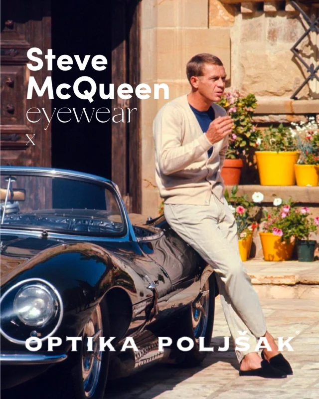 🔥 Sveže na naših poličkah: 
Kolekcija očal Steve McQueen, kjer se klasika sreča z brezčasno eleganco. 🕶️👓

#OptikaPoljšak #SteveMcQueen